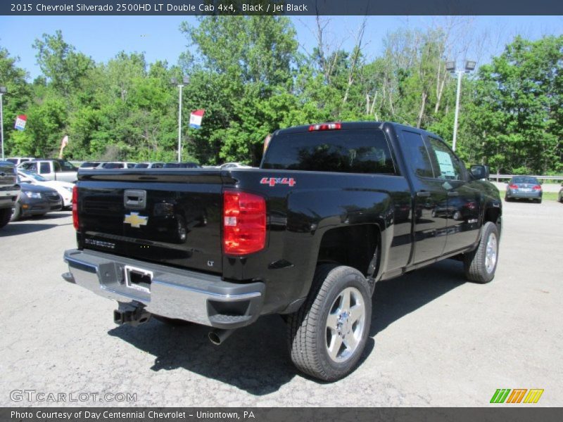 Black / Jet Black 2015 Chevrolet Silverado 2500HD LT Double Cab 4x4