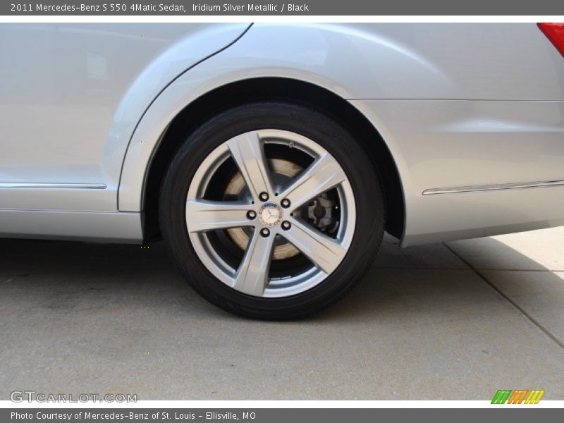  2011 S 550 4Matic Sedan Wheel