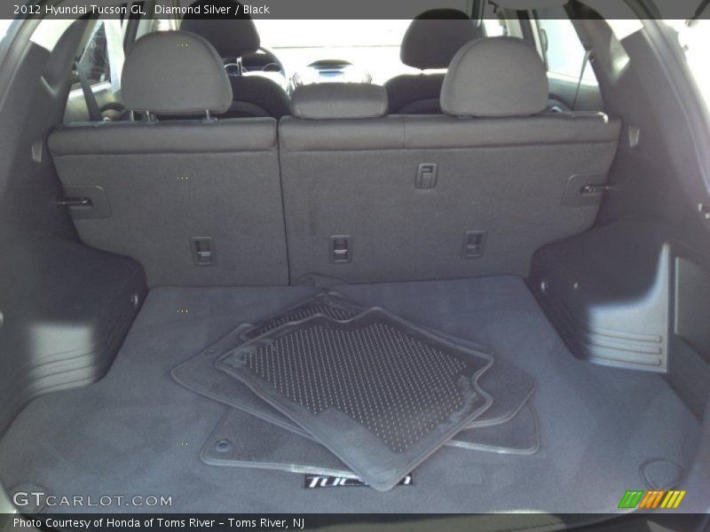 Diamond Silver / Black 2012 Hyundai Tucson GL