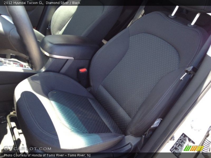 Diamond Silver / Black 2012 Hyundai Tucson GL