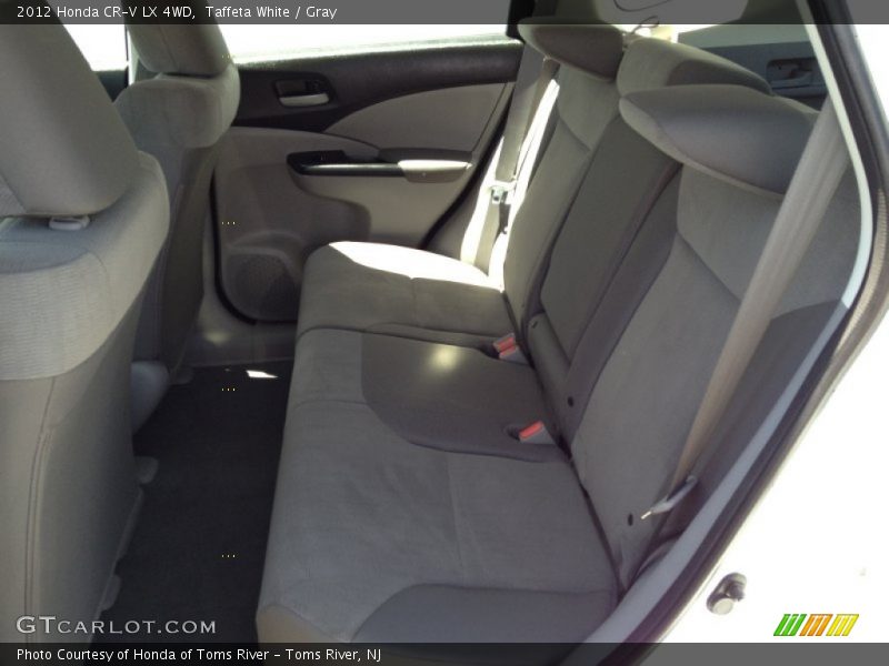 Taffeta White / Gray 2012 Honda CR-V LX 4WD