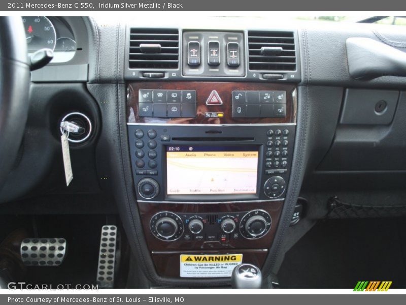 Controls of 2011 G 550