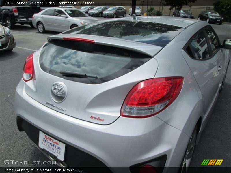 Ironman Silver / Black 2014 Hyundai Veloster Turbo