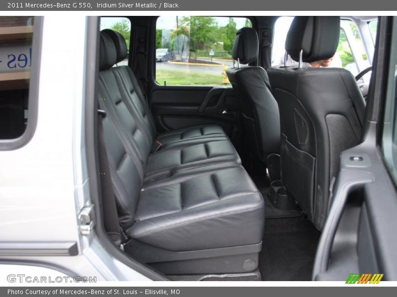 Rear Seat of 2011 G 550