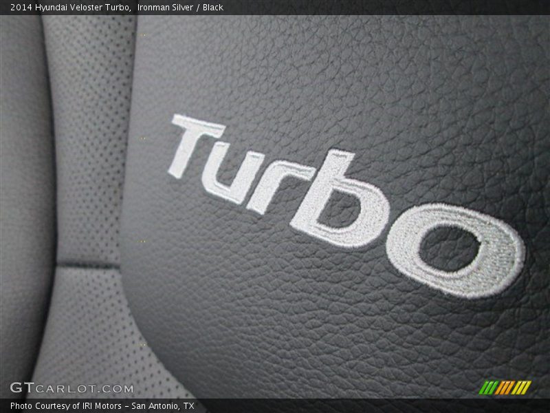 Ironman Silver / Black 2014 Hyundai Veloster Turbo
