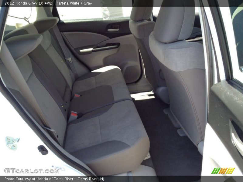 Taffeta White / Gray 2012 Honda CR-V LX 4WD