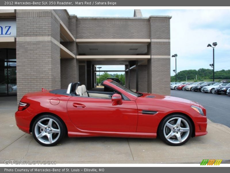  2012 SLK 350 Roadster Mars Red