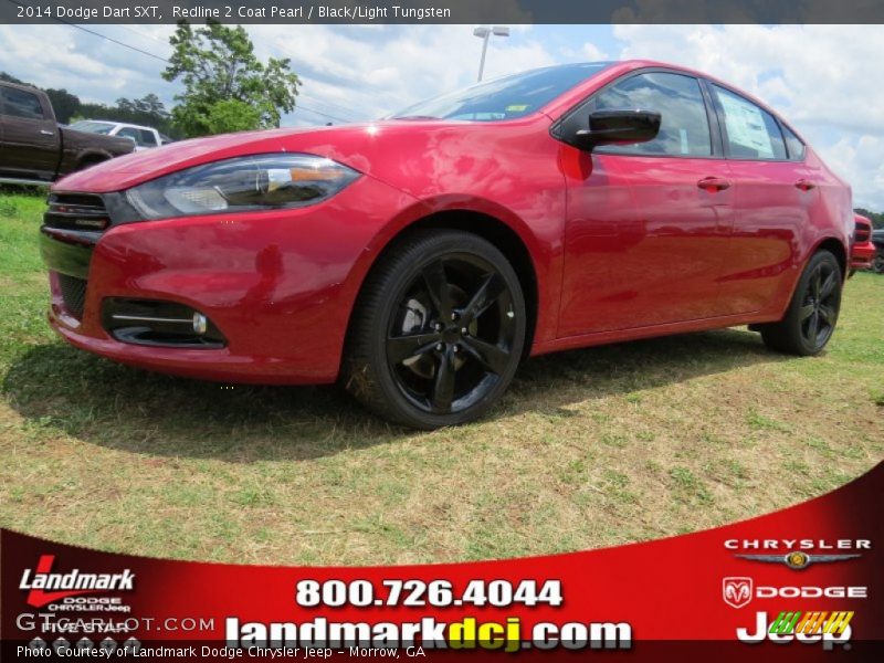Redline 2 Coat Pearl / Black/Light Tungsten 2014 Dodge Dart SXT