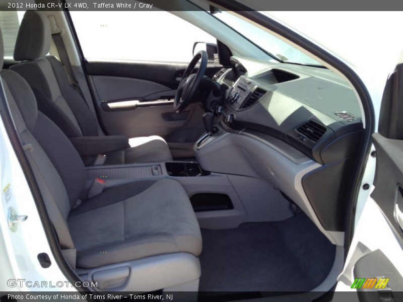 Taffeta White / Gray 2012 Honda CR-V LX 4WD