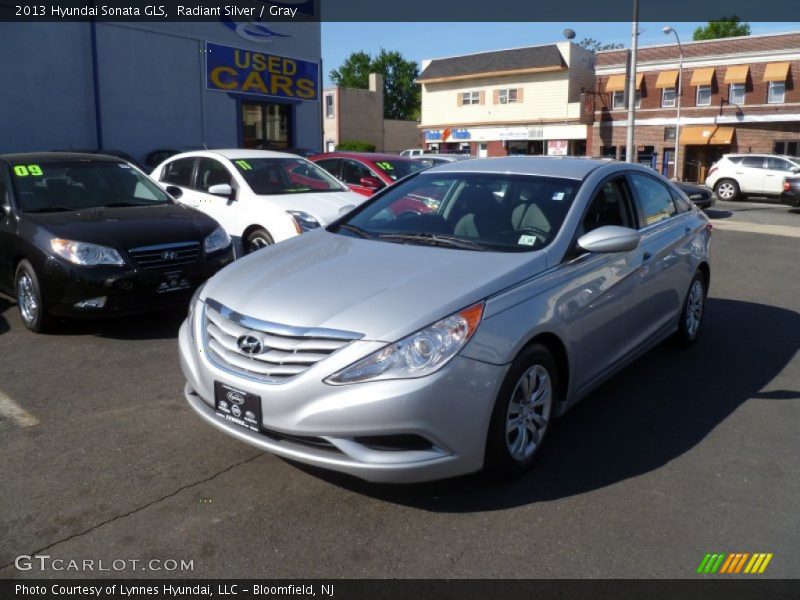 Radiant Silver / Gray 2013 Hyundai Sonata GLS