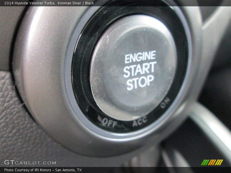 Ironman Silver / Black 2014 Hyundai Veloster Turbo