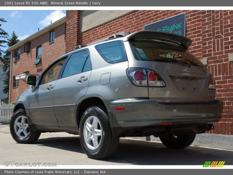 Mineral Green Metallic / Ivory 2001 Lexus RX 300 AWD