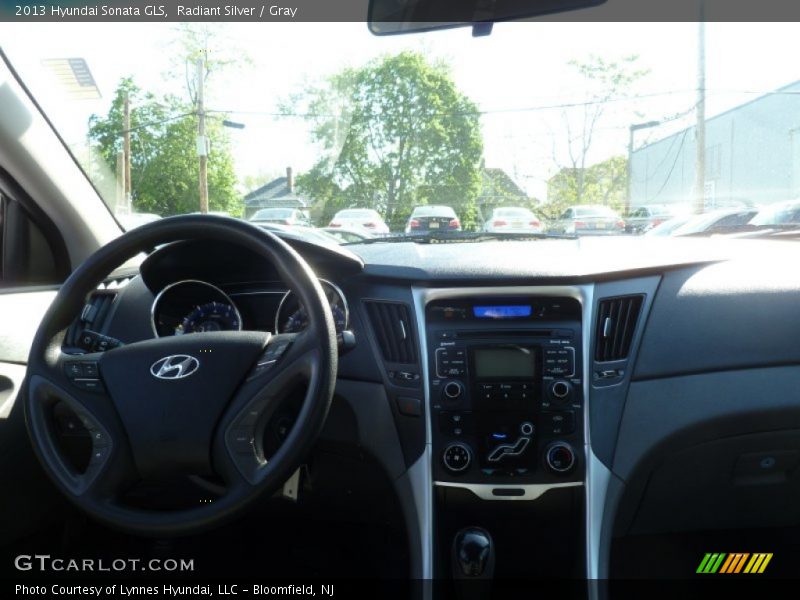 Radiant Silver / Gray 2013 Hyundai Sonata GLS