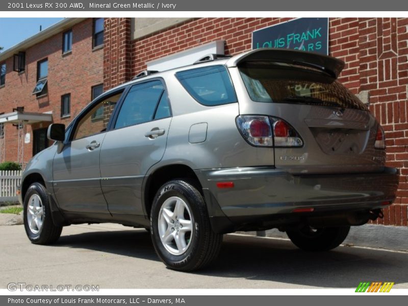 Mineral Green Metallic / Ivory 2001 Lexus RX 300 AWD