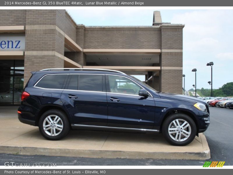 Lunar Blue Metallic / Almond Beige 2014 Mercedes-Benz GL 350 BlueTEC 4Matic