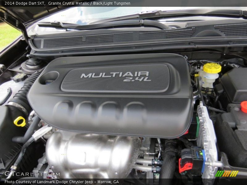 Granite Crystal Metallic / Black/Light Tungsten 2014 Dodge Dart SXT