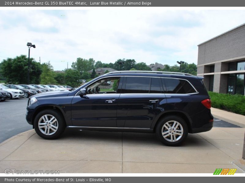 Lunar Blue Metallic / Almond Beige 2014 Mercedes-Benz GL 350 BlueTEC 4Matic