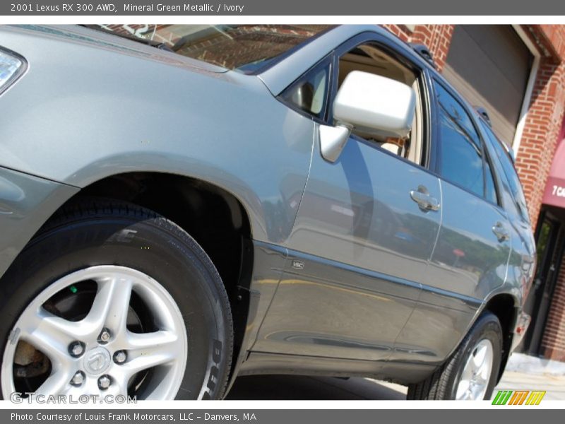 Mineral Green Metallic / Ivory 2001 Lexus RX 300 AWD