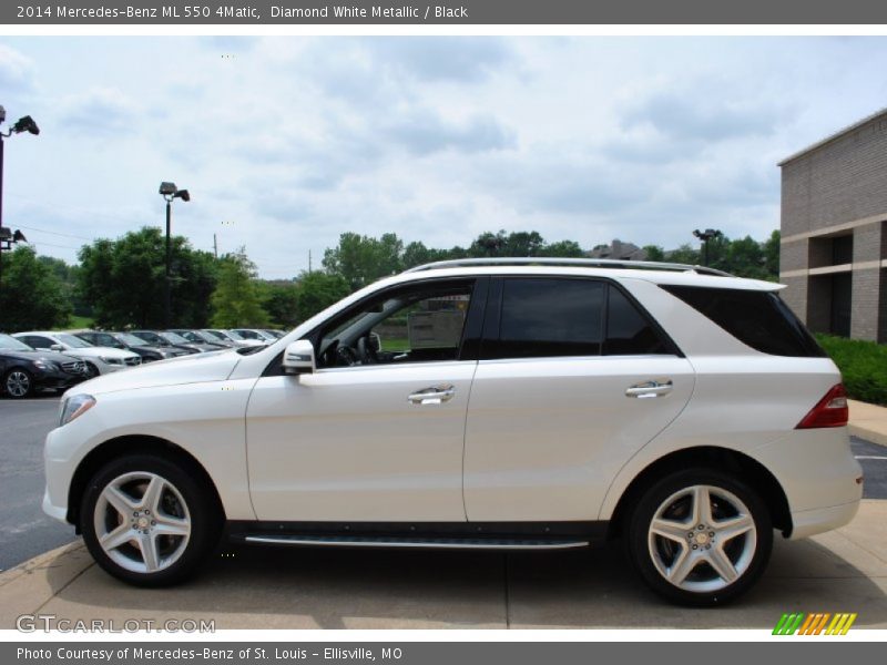  2014 ML 550 4Matic Diamond White Metallic