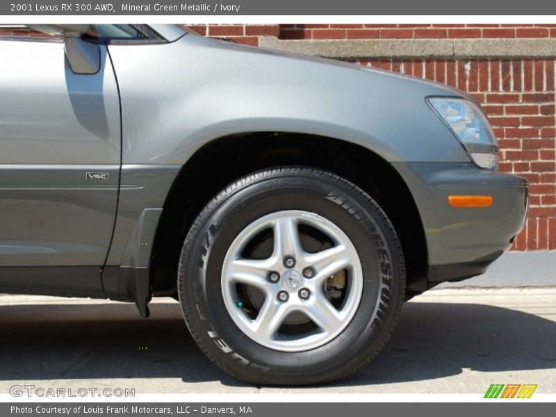 Mineral Green Metallic / Ivory 2001 Lexus RX 300 AWD