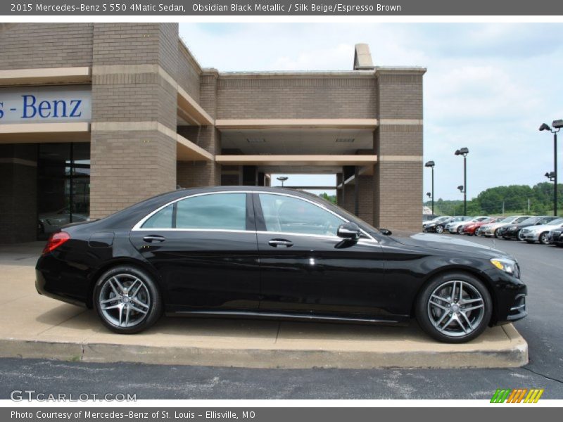  2015 S 550 4Matic Sedan Obsidian Black Metallic