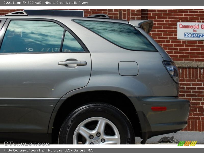 Mineral Green Metallic / Ivory 2001 Lexus RX 300 AWD