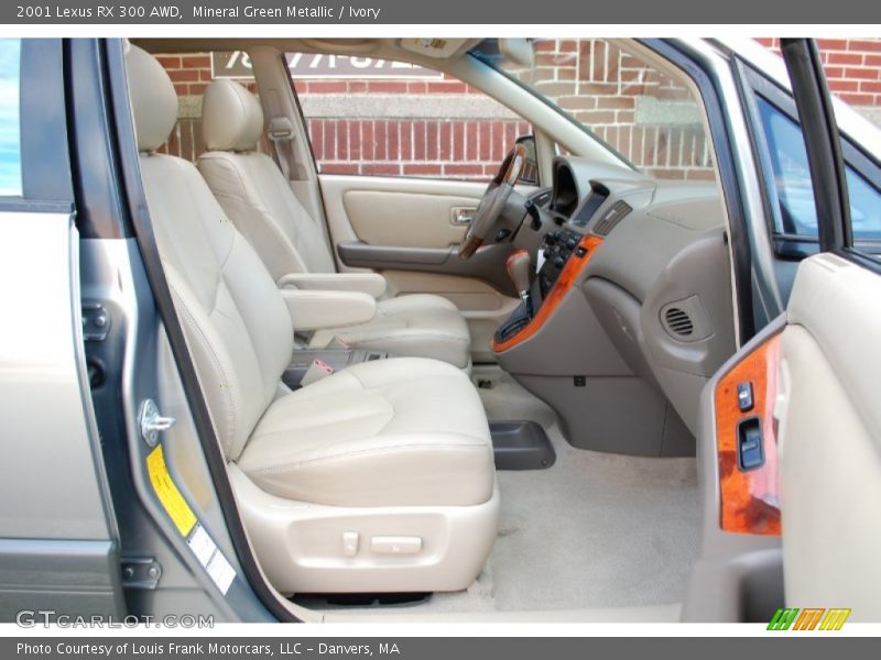 Mineral Green Metallic / Ivory 2001 Lexus RX 300 AWD