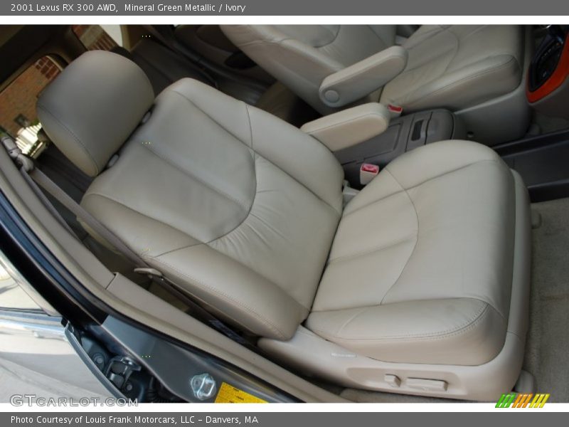 Mineral Green Metallic / Ivory 2001 Lexus RX 300 AWD