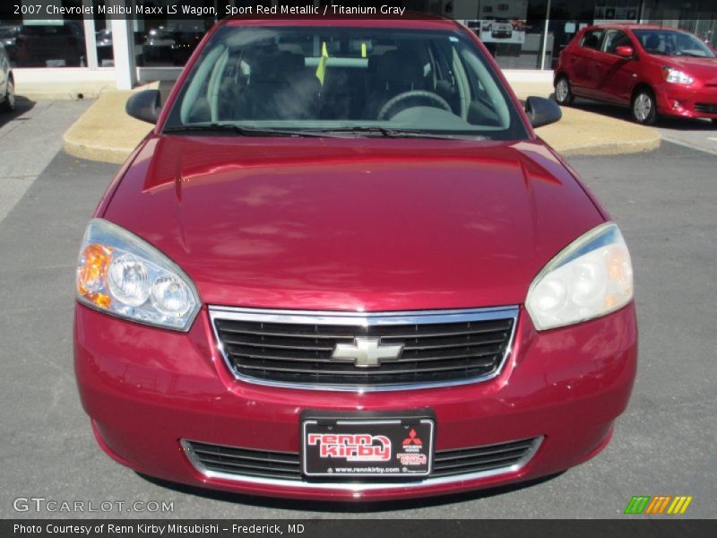 Sport Red Metallic / Titanium Gray 2007 Chevrolet Malibu Maxx LS Wagon