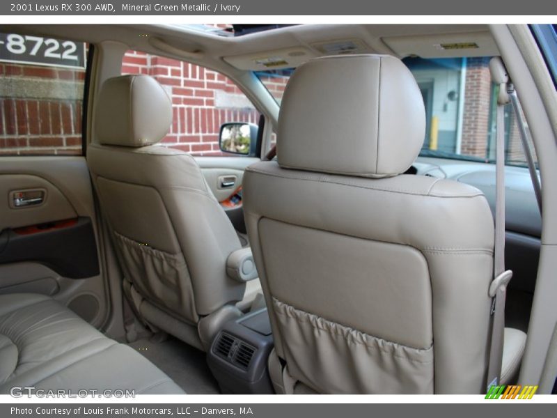 Mineral Green Metallic / Ivory 2001 Lexus RX 300 AWD