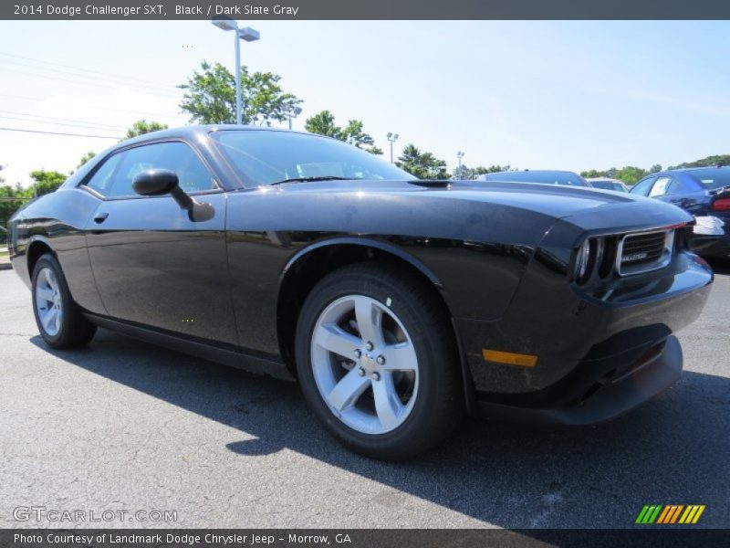 Black / Dark Slate Gray 2014 Dodge Challenger SXT