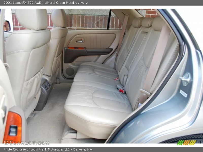 Mineral Green Metallic / Ivory 2001 Lexus RX 300 AWD