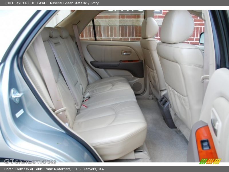 Mineral Green Metallic / Ivory 2001 Lexus RX 300 AWD