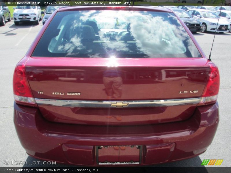 Sport Red Metallic / Titanium Gray 2007 Chevrolet Malibu Maxx LS Wagon