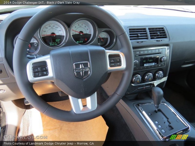 Black / Dark Slate Gray 2014 Dodge Challenger SXT