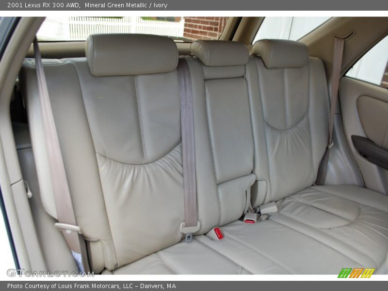 Mineral Green Metallic / Ivory 2001 Lexus RX 300 AWD