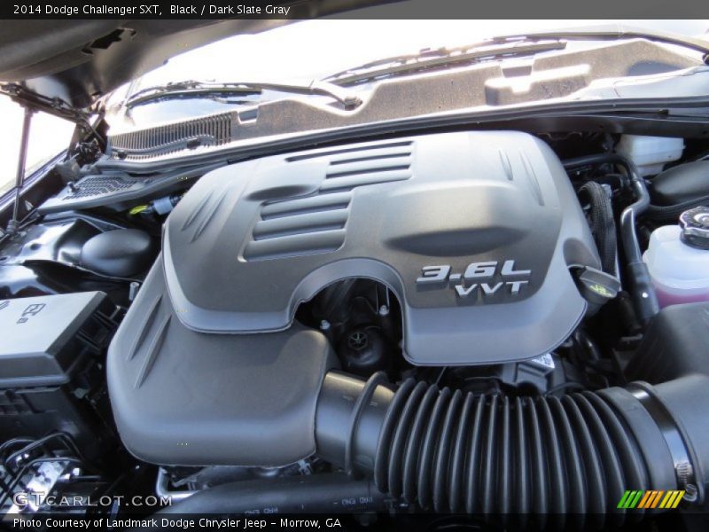 Black / Dark Slate Gray 2014 Dodge Challenger SXT