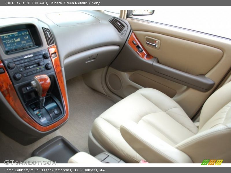 Mineral Green Metallic / Ivory 2001 Lexus RX 300 AWD