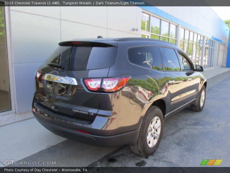 Tungsten Metallic / Dark Titanium/Light Titanium 2014 Chevrolet Traverse LS AWD