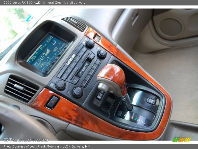 Mineral Green Metallic / Ivory 2001 Lexus RX 300 AWD