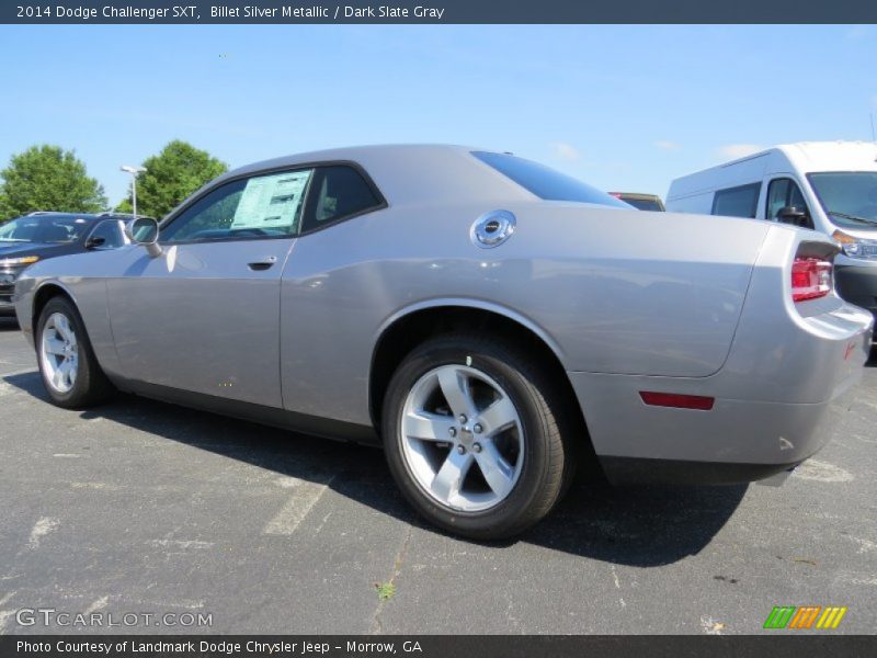 Billet Silver Metallic / Dark Slate Gray 2014 Dodge Challenger SXT