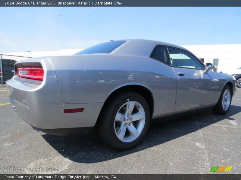 Billet Silver Metallic / Dark Slate Gray 2014 Dodge Challenger SXT