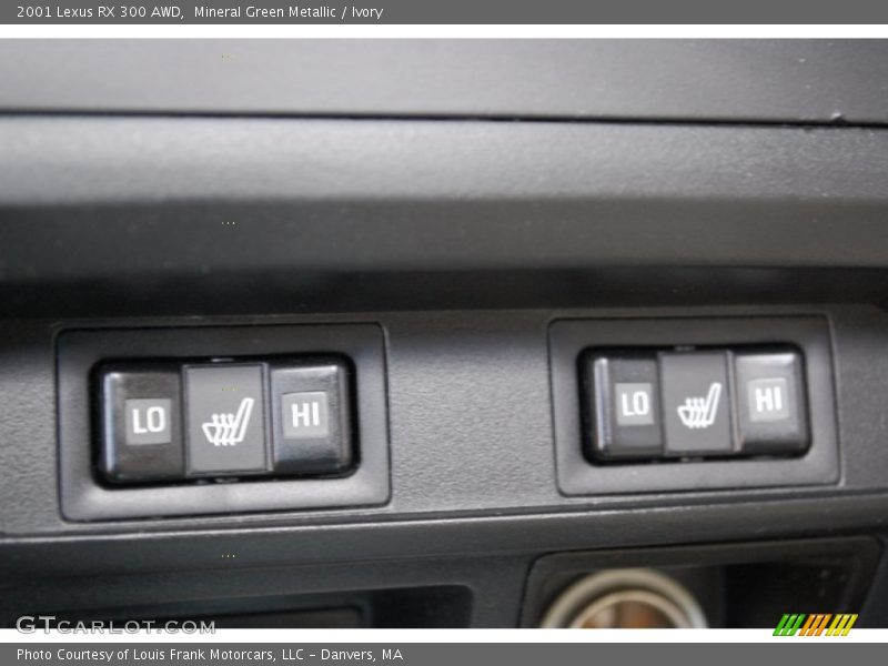 Mineral Green Metallic / Ivory 2001 Lexus RX 300 AWD