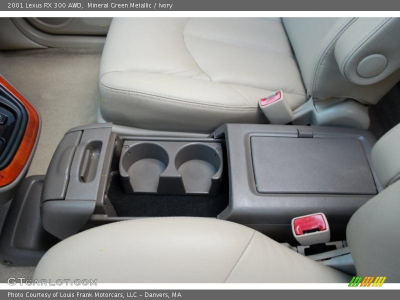 Mineral Green Metallic / Ivory 2001 Lexus RX 300 AWD