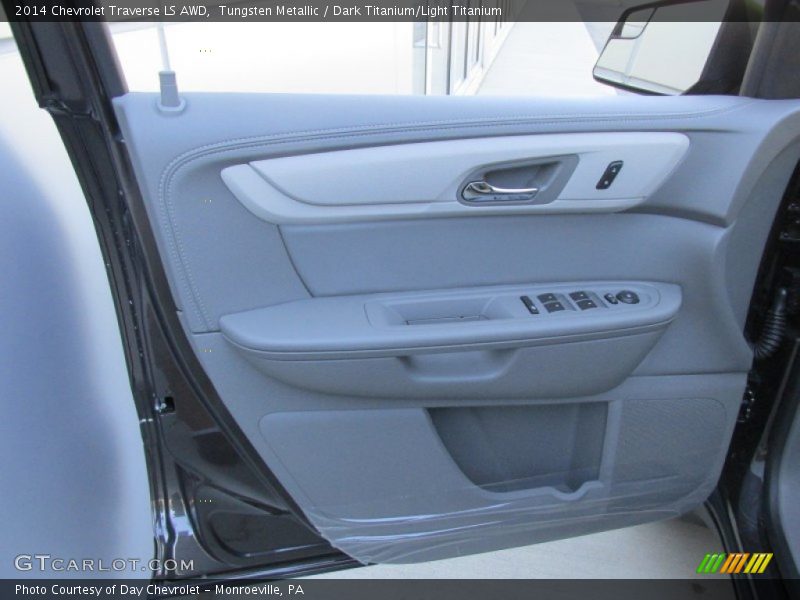 Tungsten Metallic / Dark Titanium/Light Titanium 2014 Chevrolet Traverse LS AWD