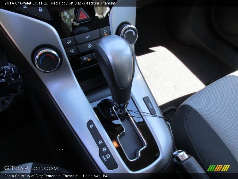 Red Hot / Jet Black/Medium Titanium 2014 Chevrolet Cruze LS
