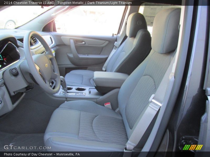 Tungsten Metallic / Dark Titanium/Light Titanium 2014 Chevrolet Traverse LS AWD