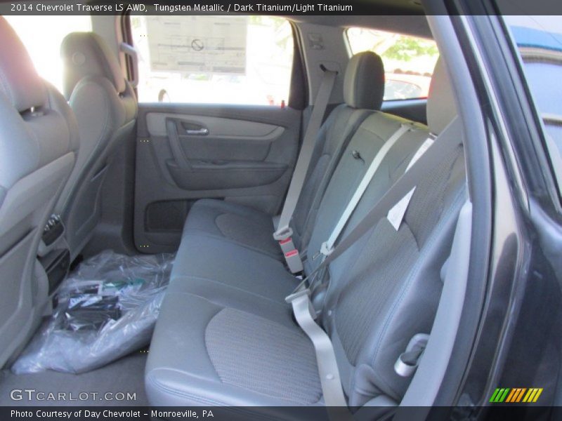 Tungsten Metallic / Dark Titanium/Light Titanium 2014 Chevrolet Traverse LS AWD