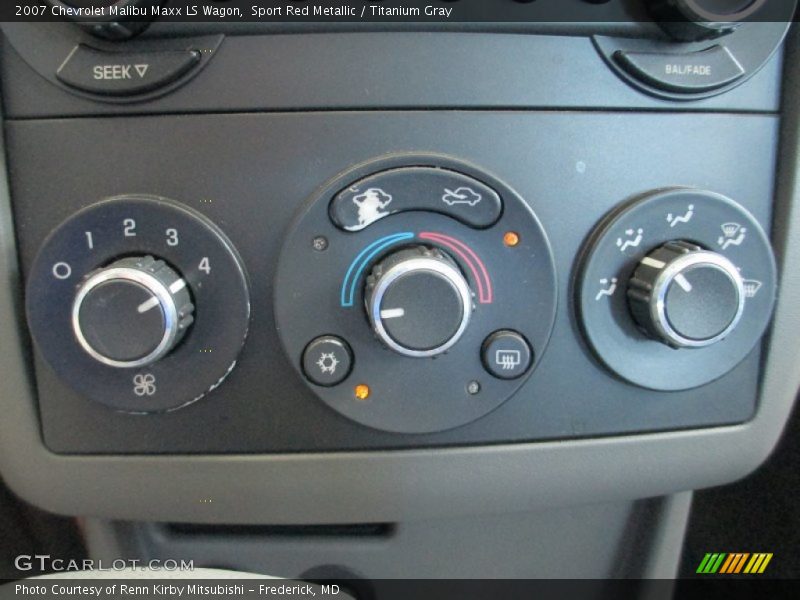Sport Red Metallic / Titanium Gray 2007 Chevrolet Malibu Maxx LS Wagon