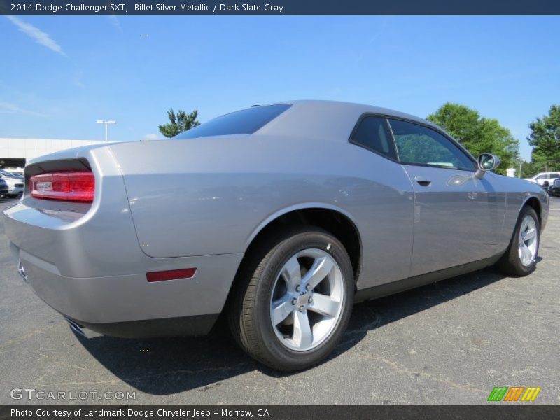 Billet Silver Metallic / Dark Slate Gray 2014 Dodge Challenger SXT